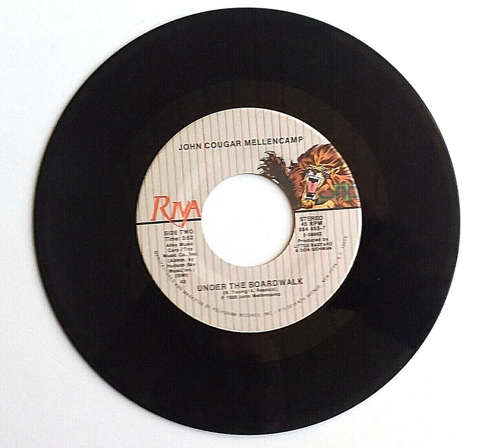 JOHN COUGAR MELLENCAMP - R.O.C.K. In The U.S.A. / 2-58468 45rpm  PICTURE SLEEVE Foto 4 de 4