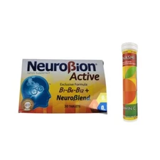 🚨 Neurobion Active 30 Tablets Multivitamin L-Glutamic Acid + Vitamin C 20 Tab