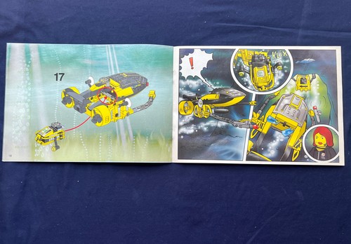 LEGO Alpha Team Navigator & ROV, 4792 Mission Deep Sea Instruction Manual Only - Picture 3 of 5