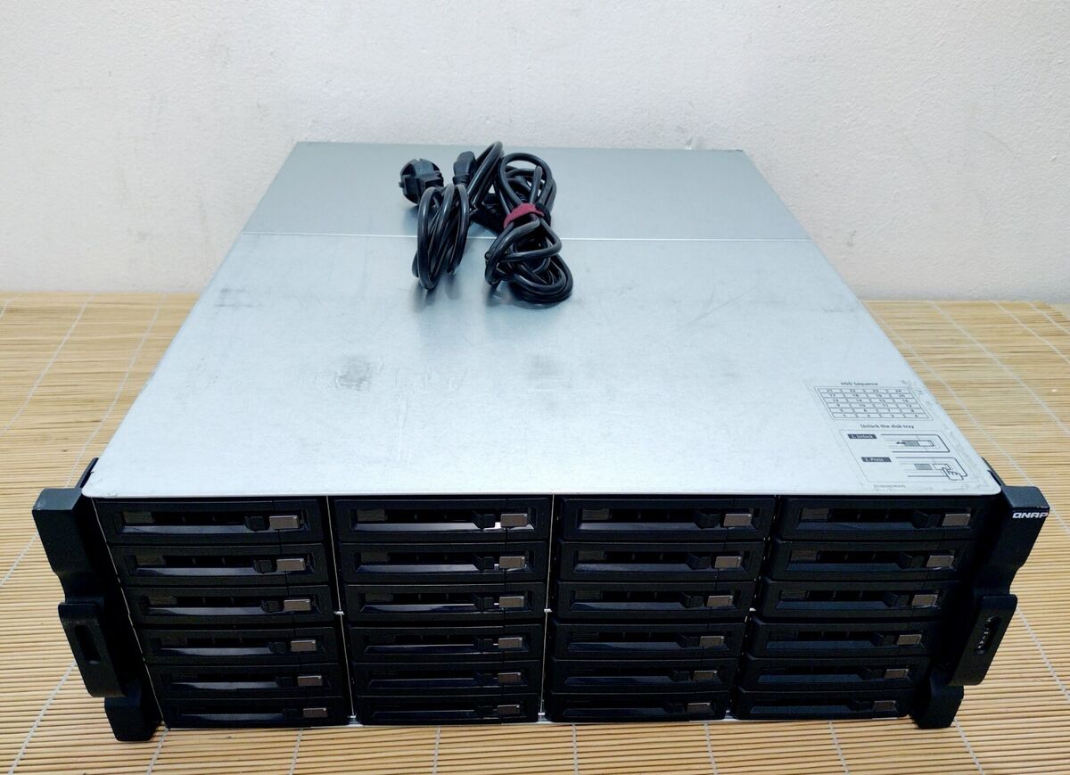 Qnap TS-EC2480U-RP 24-bay high performance unified storage Qnap TS-EC2480U-RP 24-bay high performance unified storage