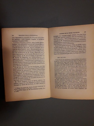 "ENQUETE SUR LA MONARCHIE"CHARLES MAURRAS- LIBRAIRIE NATIONALE 1912 V EDIZIONE - Picture 3 of 3