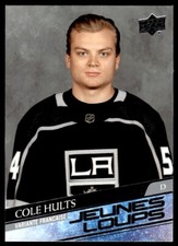 2020-21 Upper Deck Young Guns Cole Hults Rookie Los Angeles Kings #724 R18