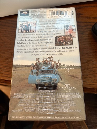 The Best Little Whorehouse in Texas (VHS, 1996) - Imagen 2 de 3