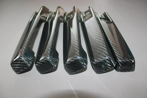 Carbon Fiber Door Handle Covers made for Mercedes G Wagon w463 G500 G63 G65 5pcs - Picture 8 of 12