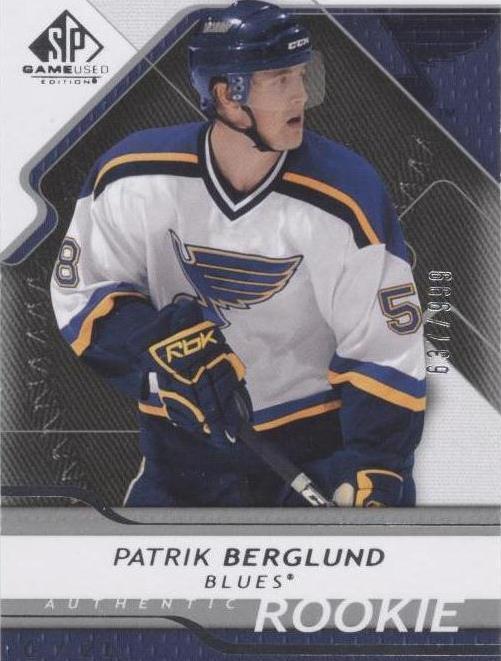 2008-09 SP Game Used Edition - Patrik Berglund #159 - 1 of 1
