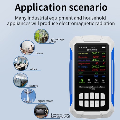 VT-ER3 5-in-1 Electromagnetic Radiation Comprehensive U5L1 - Picture 4 of 12