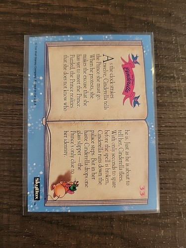 One Glass Slipper #33 Cinderella Card SkyBox - Picture 2 of 2