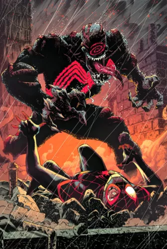VENOM #3 FOIL VIRGIN RYAN STEGMAN FACSIMILE EXCLUSIVE KNULL SPIDER-MAN 1