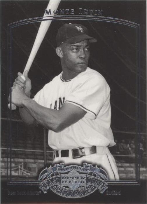 2005 Upper Deck Past Time Pennants - Monte Irvin #58 - 1 of 1