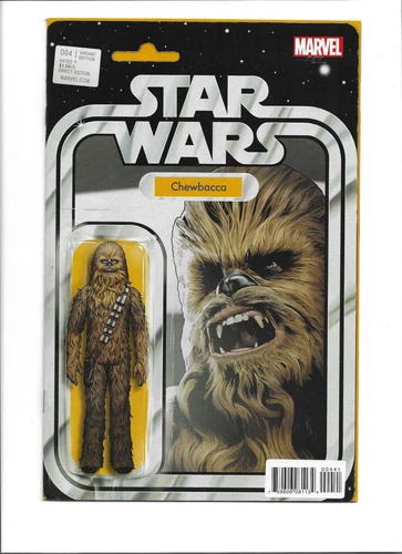 Star Wars 4 Action Figure Variant Chewbacca 2015 Marvel Comics