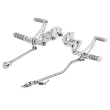 Polished Forward Controls Footpegs for Harley Sportster XL883 XL1200 Iron 04-13
