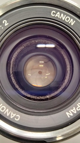 Rare Concave "O" **NEAR MINT** Canon FD 35mm f/2 MF Wide Angle Lens w/ Cap Japan - Picture 9 of 10