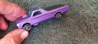 VINTAGE 1967 CUSTOM FLEETSIDE PURPLE SPECTRAFLAME BLACK WHEELS DIE-CAST L@@K!!