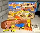 1982 MATTEL HOT WHEELS PLAYSET- CONSTRUCTION SITE -STO & GO W BOX EXC + VINTAGE