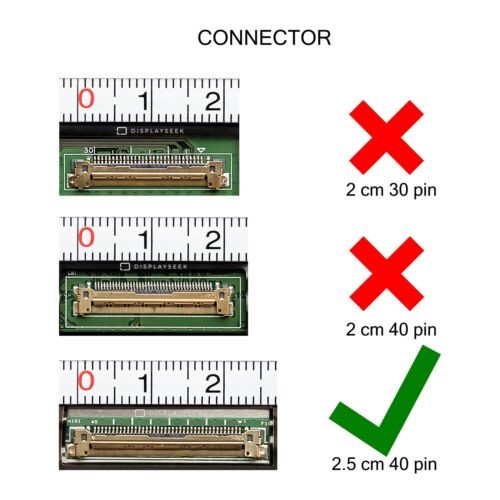 LCD DISPLAY HP PROBOOK 450 G1 G8J77US 15,6 LED HD 1366X768 40 PIN - Bild 4 von 4
