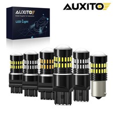 Auxito 3157 1156 48smd Reverse Brake Stop Turn Signal Tail Led Light Bulbs White
