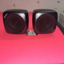 Sony SRS-47G Compact Black Stereo Speakers
