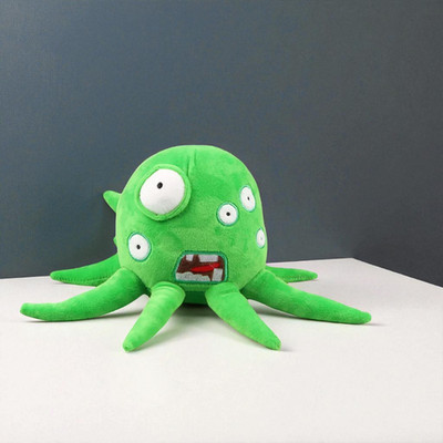 8'' Green Wobbly Life Plush Toy Cute Game Character Soft Gift Collectible