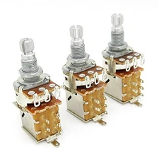 A500k Push Pull Potentionmeter Volume Tone Switch Pots Shaft 18mm for Guitar 
