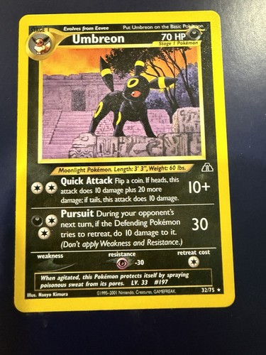 Umbreon (32) — Neo Discovery