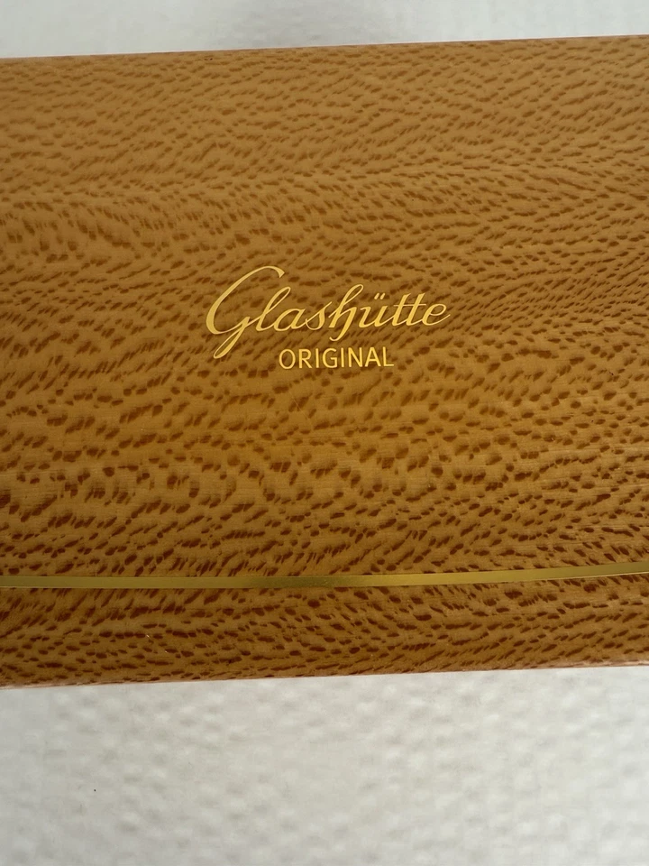 ORIGINAL “Box” For GLASHUTTE PANO or SENATOR WATCH [Box only] Wood - Image 2 of 4