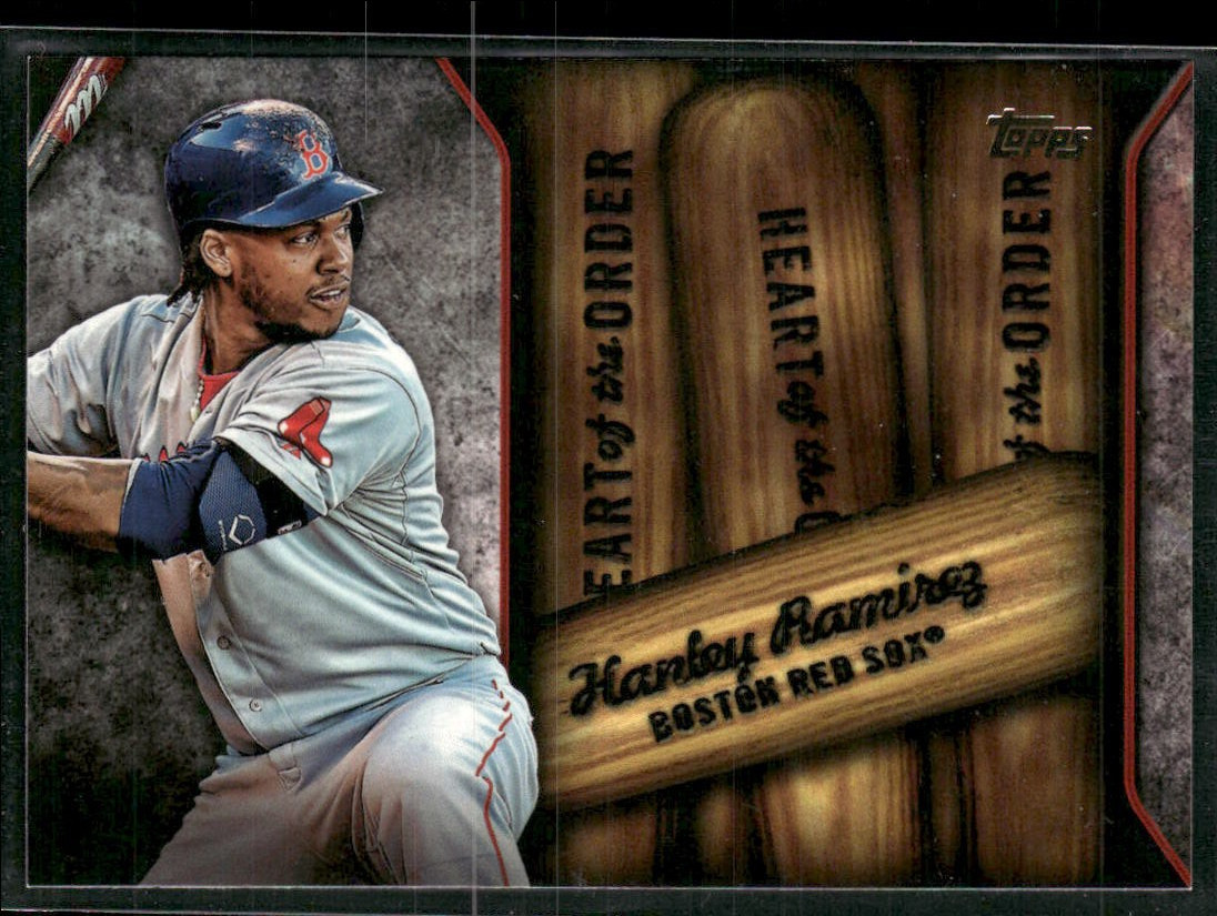 2015 Topps - Heart of the Order Hanley Ramirez #HOR-12