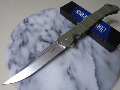Cold Steel Large Luzon Ball Bearing Pivot Pocket Knife 8Cr13MoV 20NQX-ODSW OD