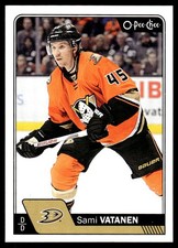 2016-17 O-Pee-Chee #16 Sami Vatanen Anaheim Ducks Hockey Card