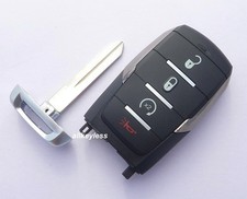 Oem Reshelled 2019-2024 Ram 1500 Pickup Smart Keyless Remote Key Fob Oht-4882056
