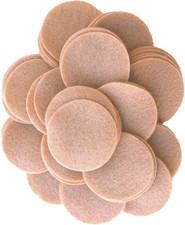 Camel Brown Craft Felt Circles 2 Inch - 44Pc