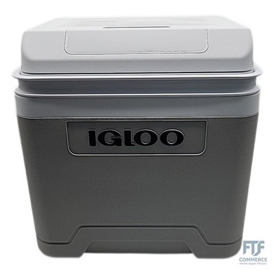 IGLOO IE24 elektrische Kühlbox, 12V und 230V, 24L - kompakter Mini-Kühlschrank, 