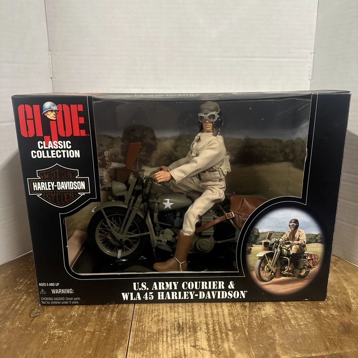 ハーレー45WLA 1/6アメリカンGIジョー35周年バイクインディア Harley Davidson Motorcycles GI Joe - 35th Anniversary- US Army