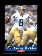 1992 Classic Draft Picks #58 - Tommy Maddox (RC)