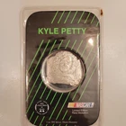 1oz .999 Fine Silver NASCAR Kyle Petty Round, 7 Winston Cup Wins, 1 Ounce Silver