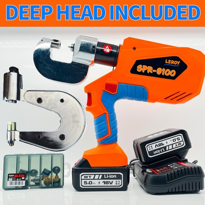 #ad #ad Aluminum Self Piercing Rivet Gun Ford Audi Repair Riveting Collision NEW MODEL $2200.00