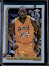2025-26 Topps Chrome Shaquille O'Neal Refractor #242 Lakers