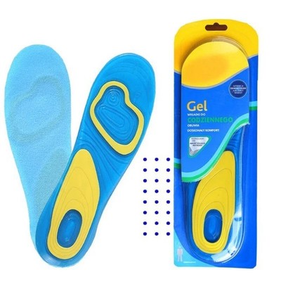 NEU SCHOLL Gel Activ Everyday Shock Absorption Einlegesohlen Herren (8-13) Damen (4-8) NEU!