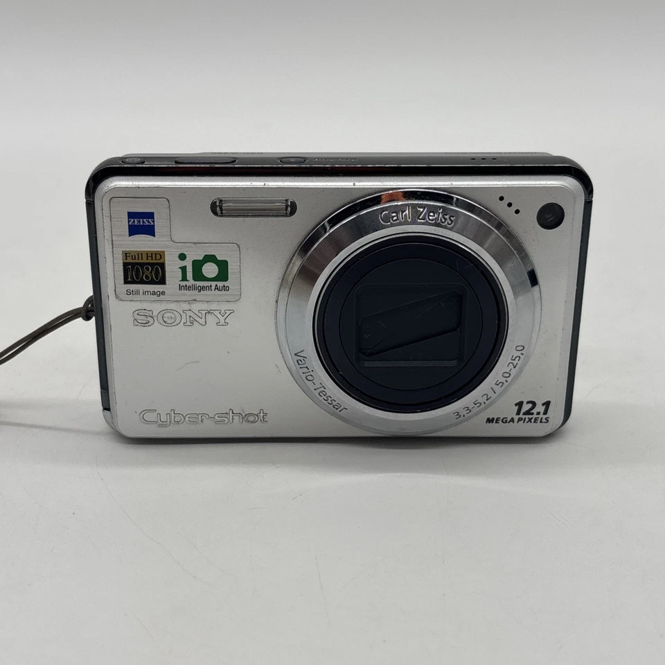 Sony Cyber-Shot DSC-W290 12.1MP Digital Camera w/ Case, SD Card & Charger Tested - Image 4 of 4