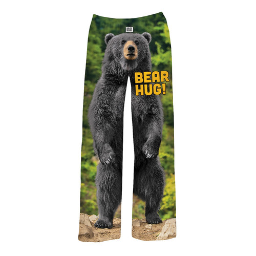 Bear Hug Lounge-Hose mit elastischem Bund und Taschen - Bild 1 von 2