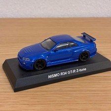 Kyosho 1/64 NISMO R34 GT-R Z-tune Car - Blue