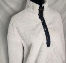 NWOT Women s White Sherpa Teddy Bear Jacket Coat Size XL