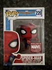 Funko Pop 'Marvel' SPIDER-MAN Vinyl Figure #220 NRFB Spider-Man Homecoming Movie