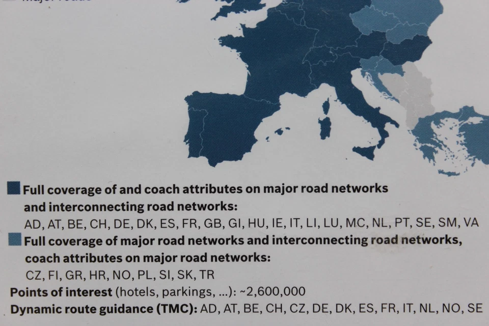 NEU DVD NAVIGATION SOFTWARE BOSCH COACH PX-V EUROPA EUROPE 2013 / 2014 BUS LKW - Bild 4 von 4