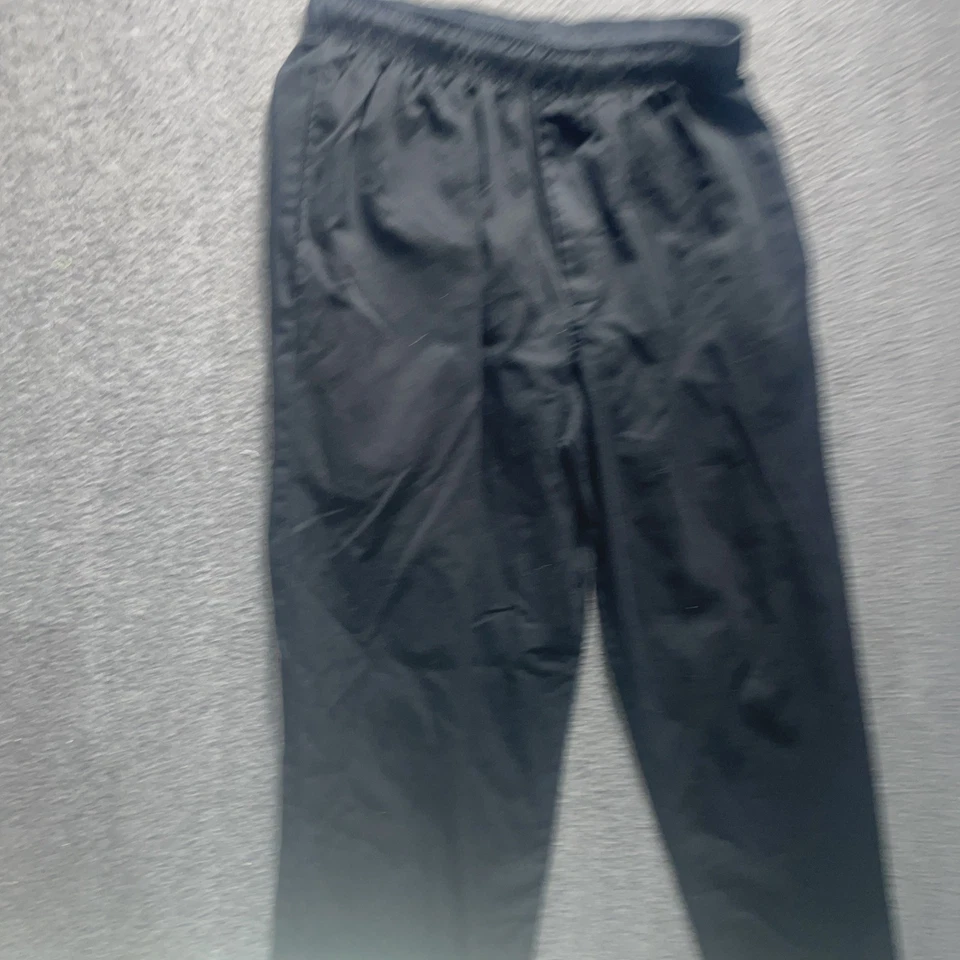 Chef Works Pants Mens XL Black Elastic Waist Drawstring Employee Jan 2019 - Image 2 of 4