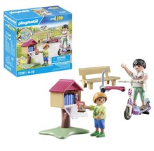 PLAYMOBIL 71511 myLife: Book Exchange for Bookworms, exciting stories in the boo