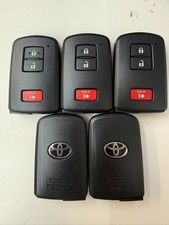 Lot Of 5 Original Toyota Oem Smart Key Less Entry Remote Fob Hyq14fbb