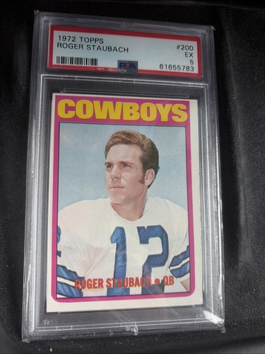 Roger Staubach #200 1972 Topps card