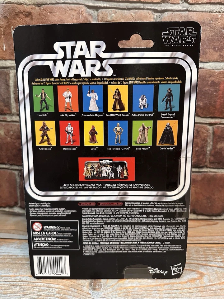 Figura de acción Hasbro Star Wars The Black Series 40 aniversario (C-3PO) Foto 4 de 4