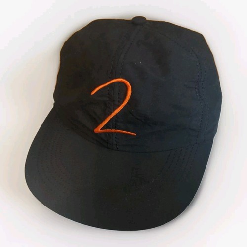 Vintage ESPN 2 Hat Mens Snapback Black Sports Advertising Osterman Cap 90s - Picture 6 of 7