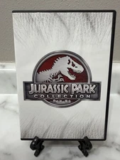 Jurassic Park 1-4 Collection (DVD 6-Disc Box Set) Dinosaur Lost World III Sci-Fi